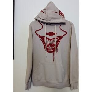 Pennywise IT Chapter 2 Graphic Pullover Hoodie Horror Scary Clown Smile SZ S